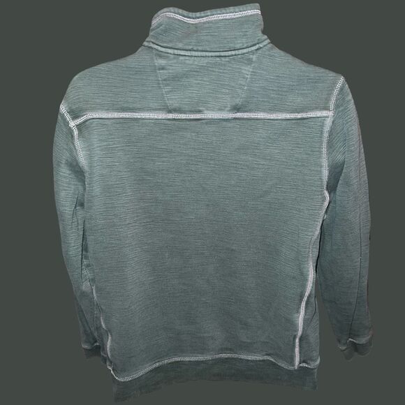 Tommy Bahama Evergreen 1/4 Zip Long Sleeve Sweater Size Small - Picture 3 of 6